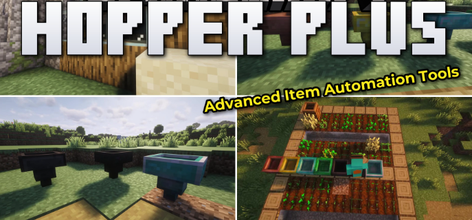 Hopper Plus для Майнкрафт [26.1.2, 26.1.1, 26.1]