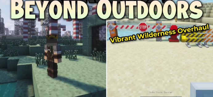 Beyond Outdoors для Майнкрафт [1.21.1, 1.21]