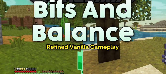 Bits and Balance для Майнкрафт [26.1.2, 26.1.1, 26.1]