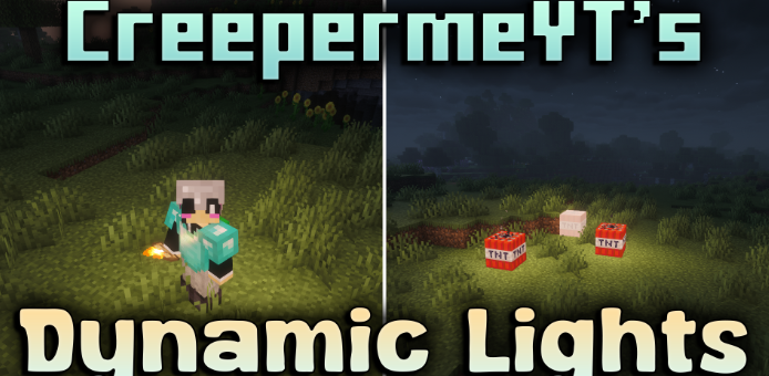 CreepermeYTs Dynamic Lights для Майнкрафт [26.2, 26.1.2, 26.1.1]