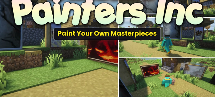 Painters Inc для Майнкрафт [1.21.1, 1.21]