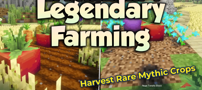 Legendary Farming для Майнкрафт [1.20.1, 1.20]