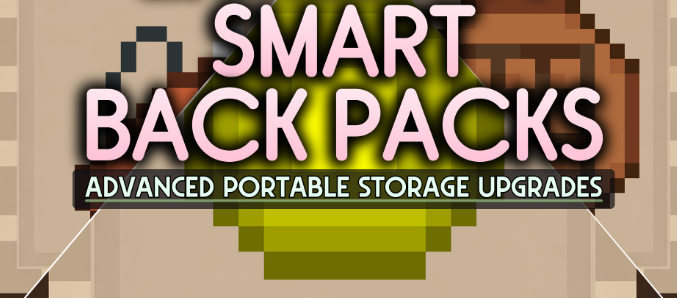 Smart Back Packs для Майнкрафт [26.1.2, 26.1.1, 26.1]