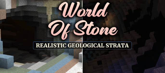 World of Stone для Майнкрафт [1.21.1, 1.21]