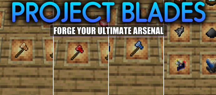 Project Blades для Майнкрафт [1.20.1, 1.20]