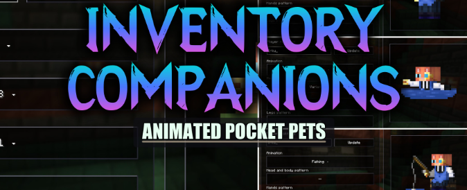 Inventory Companions для Майнкрафт [26.2, 26.1.2, 26.1.1]