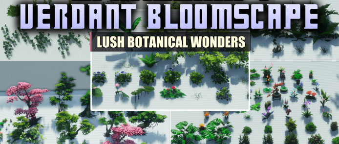 Verdant Bloomscape для Майнкрафт [1.20.1, 1.20]