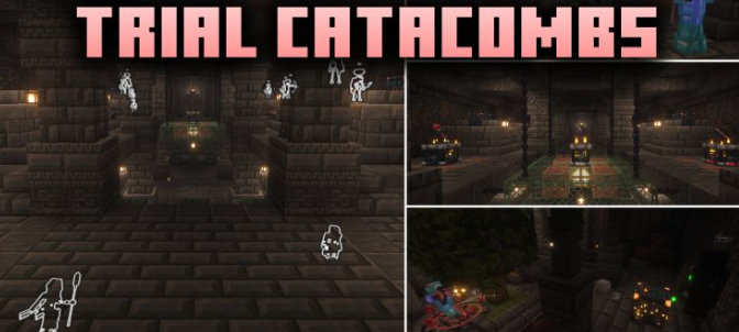 Trial Catacombs для Майнкрафт [1.21.1, 1.21]