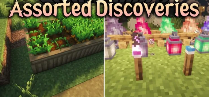 Assorted Discoveries для Майнкрафт [26.3, 26.2, 26.1.2]